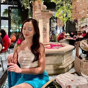 (Sold) NWT Zara Lace Halter Top